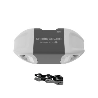 Chamberlain Whisper Drive Plus Smart Garage Door Opener with Battery Backup and Amazon Key Integration - Premium ultra-quiet operation